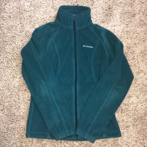 Columbia full zip up fleece jacket